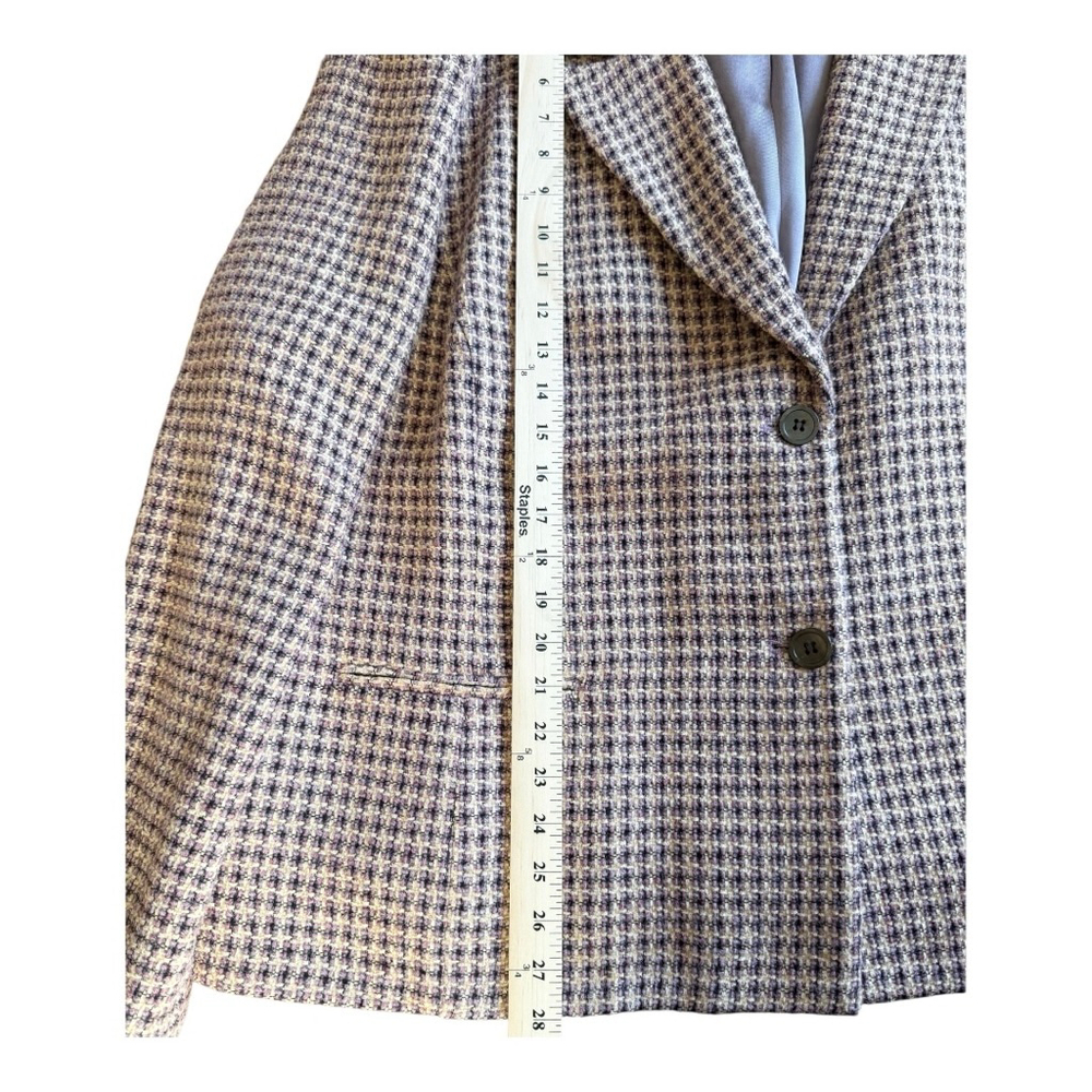 Austin Reed Brown Houndstooth Blazer - Picture 15 of 15